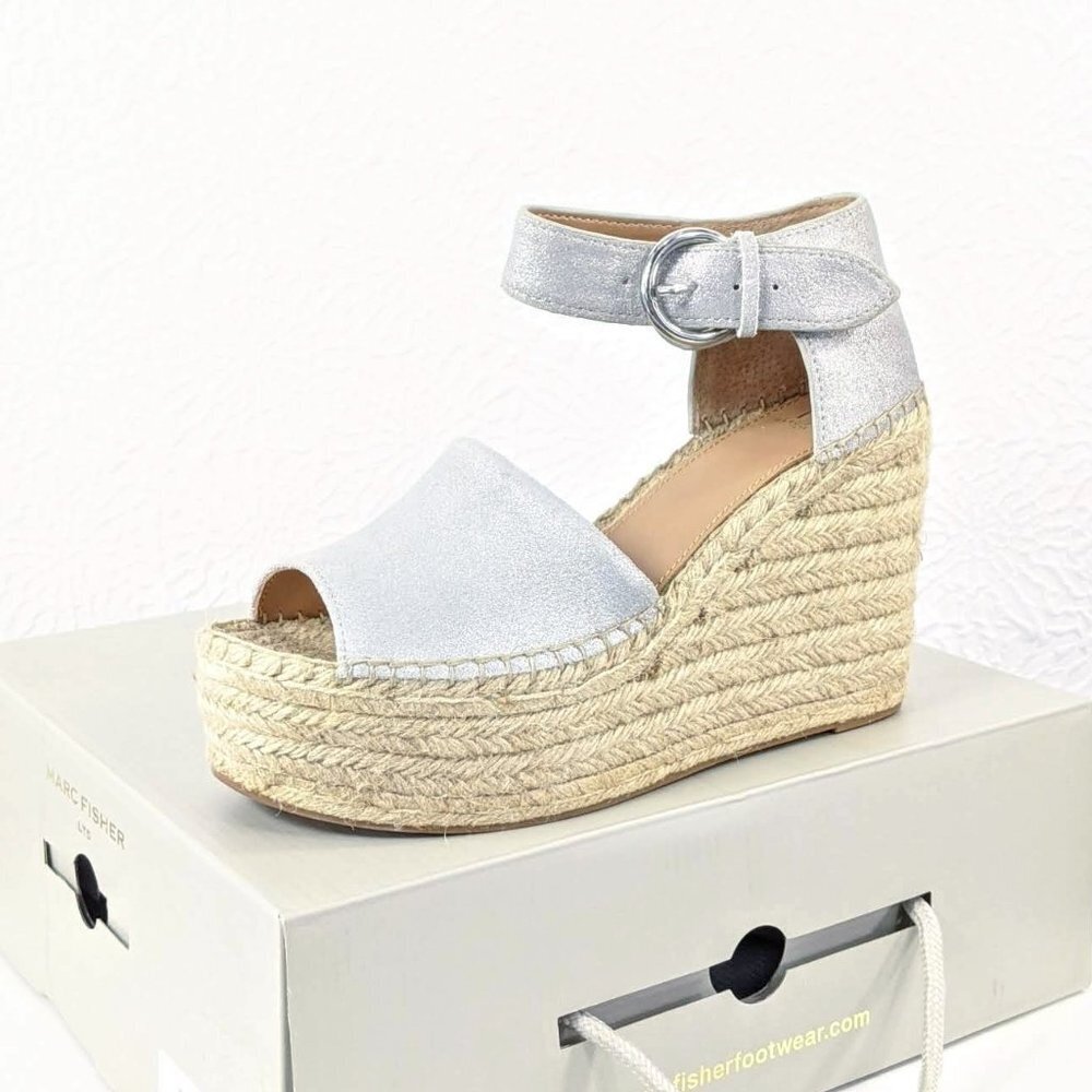 Marc Fisher LTD Alida Espadrille Platform Wedge